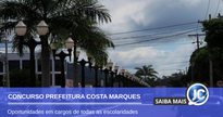 Concurso Prefeitura de Costa Marques - via na área central do município - Divulgação