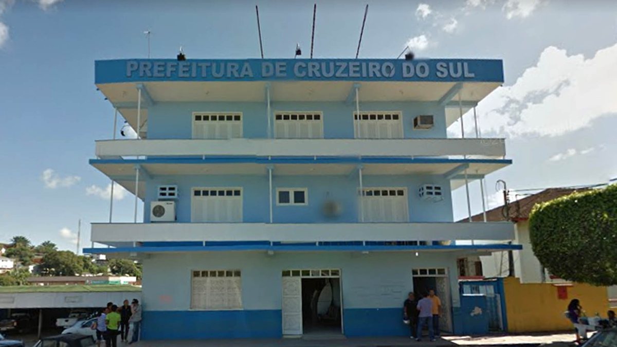 Concurso de Cruzeiro do Sul: sede da prefeitura