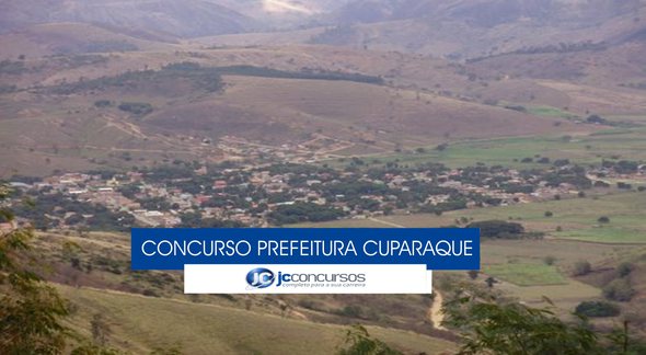 Concurso Prefeitura de Cuparaque - vista aérea do município - Divulgação