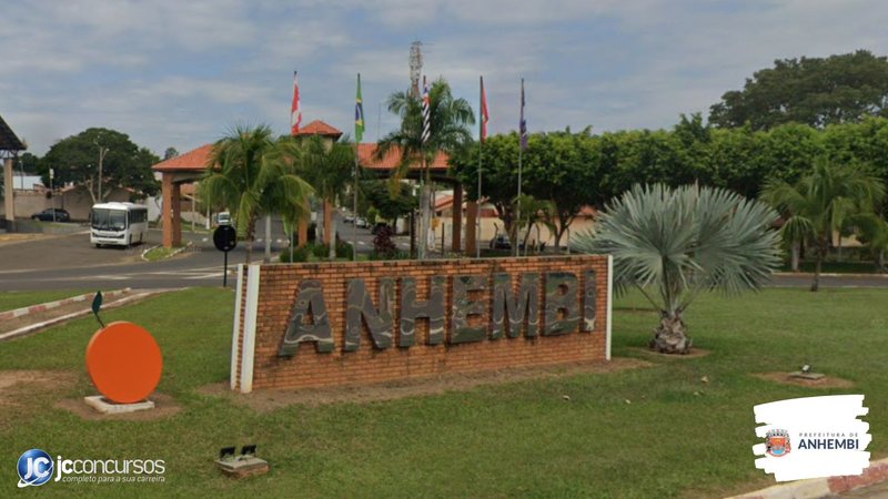 Concurso da Prefeitura de Anhembi SP: portal de entrada da cidade