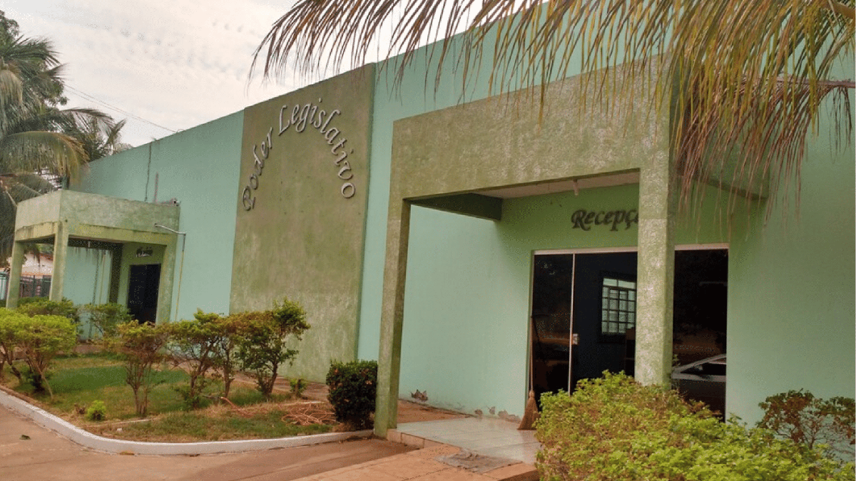 Prédio da Câmara Municipal de Nova Nazaré (MT)