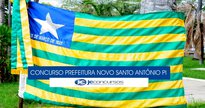 Concurso Prefeitura de Novo Santo Antônio - bandeira do estado do Piauí - Divulgação