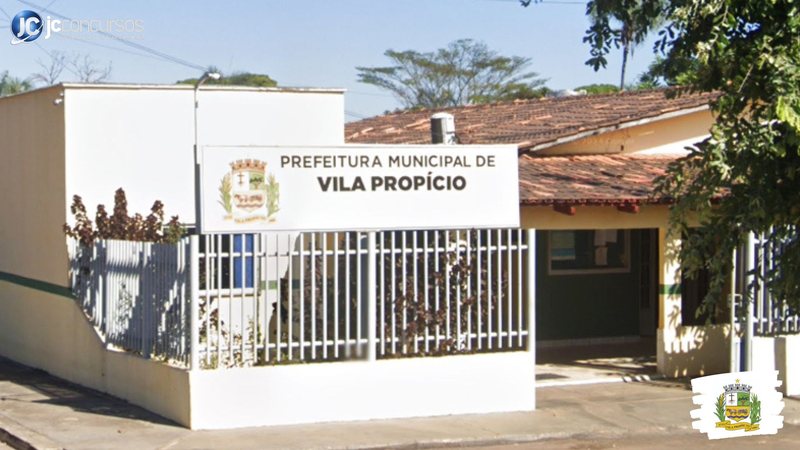 Concurso da Prefeitura de Vila Propício GO: sede do Executivo - Google Street View