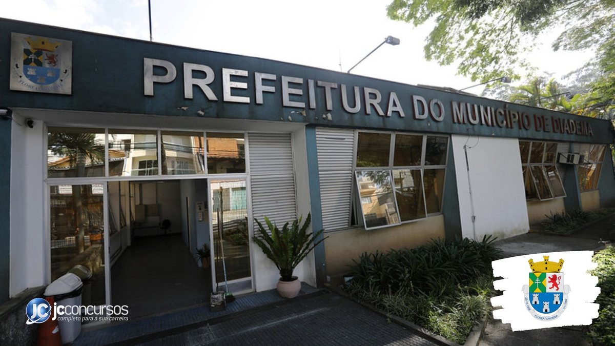 Concurso da Prefeitura de Diadema SP: fachada do prédio do Executivo