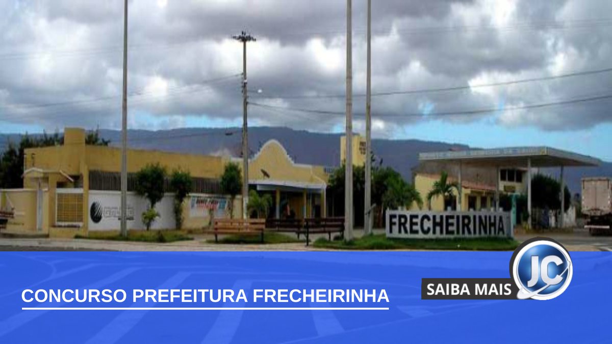 Concurso Prefeitura de Frecheirinha - letreiro na entrada do município