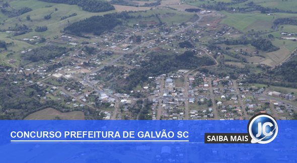 Concurso Prefeitura de Galvão SC - Divulgação