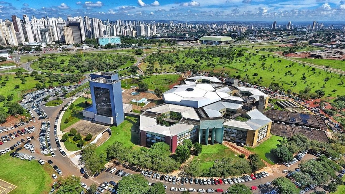 Concurso da Prefeitura de Goiânia: vista aérea do prédio do Executivo