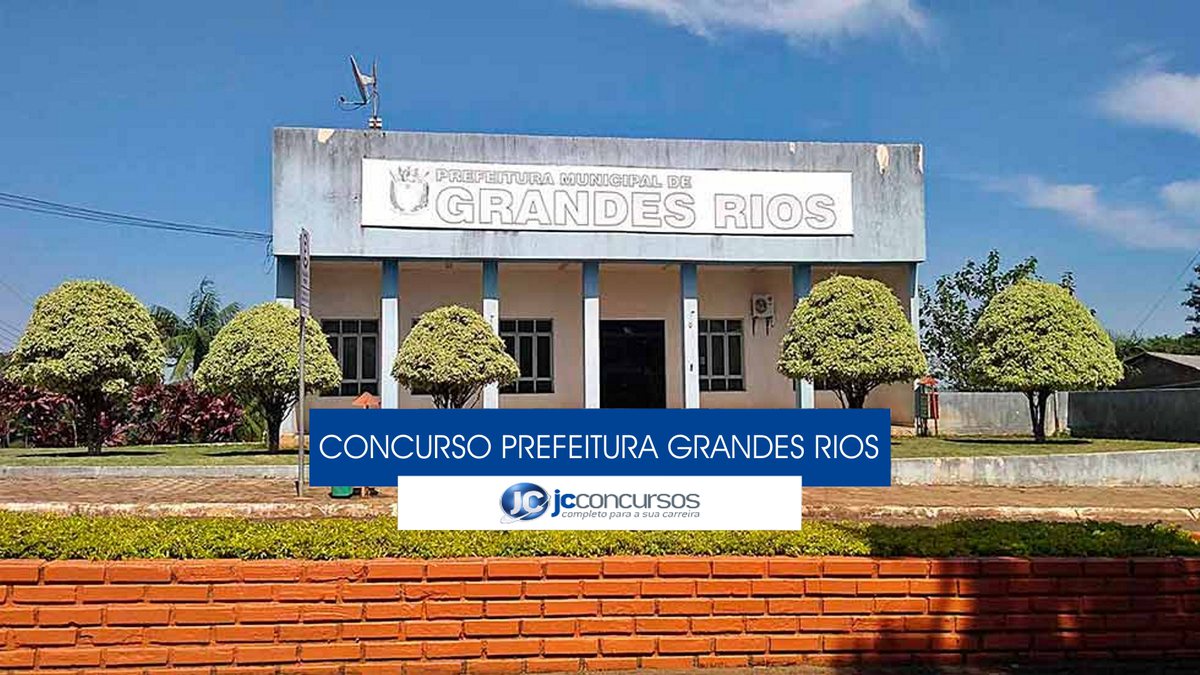Concurso Prefeitura de Grandes Rios - sede do Executivo
