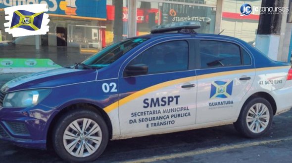 Concurso para guarda de Guaratuba PR: viatura da guarda civil municipal - Divulgação