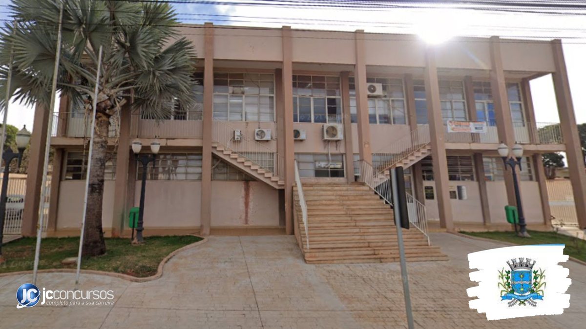 Concurso da Prefeitura de Guariba: fachada do prédio do Executivo