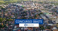 Concurso de Ibaiti: vista aérea da cidade - Divulgação