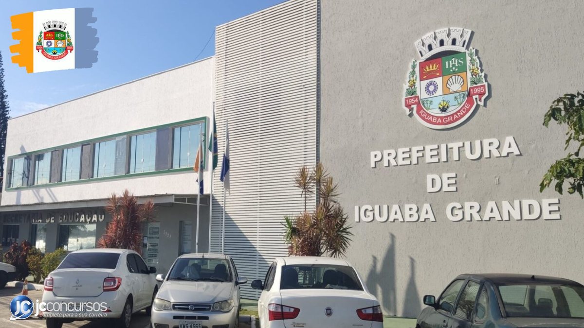 Processo seletivo de Iguaba Grande RJ: sede da prefeitura