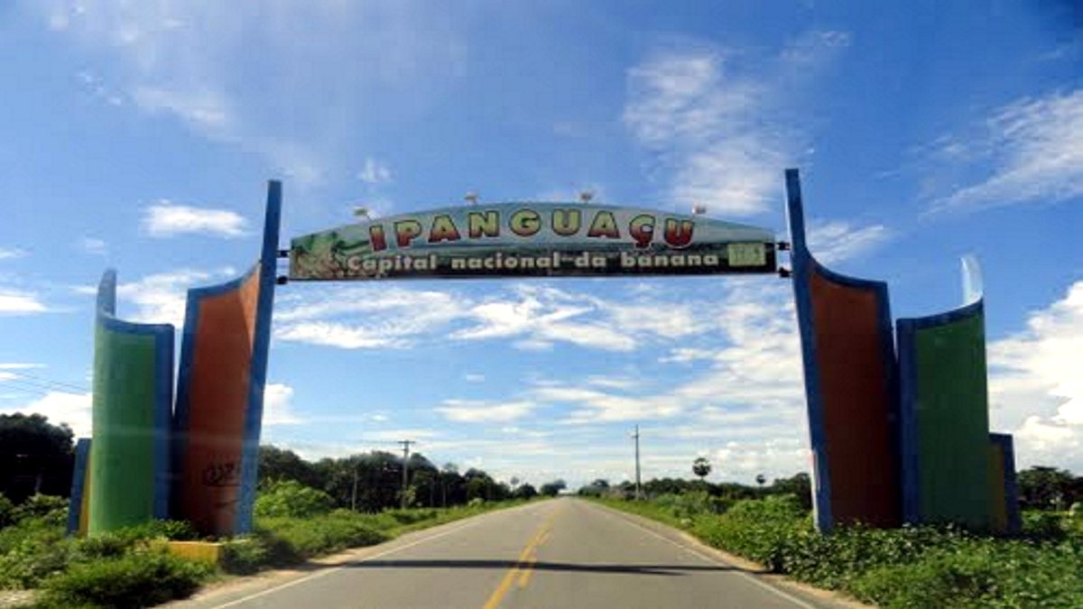Concurso Prefeitura Ipanguaçu - portal de entrada do município