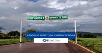 Concurso Prefeitura de Ipiranga de Goiás - portal de entrada do município - Divulgação