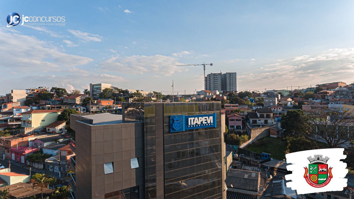 Concurso da Prefeitura de Itapevi: vista panorâmica do prédio do Executivo