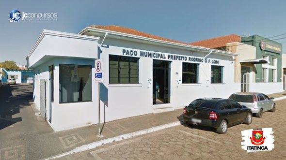 Concurso da Prefeitura de Itatinga SP: sede do Executivo - Google Street View
