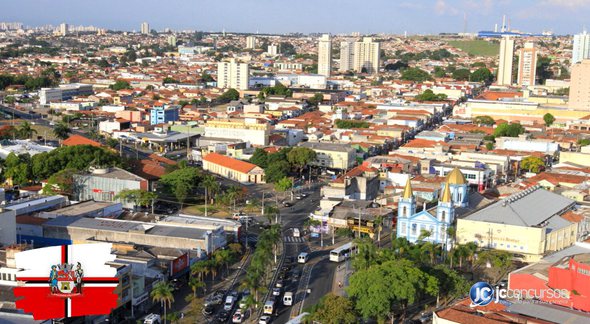 Concurso da Prefeitura de Jacareí: vista panorâmica do município - Divulgação