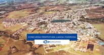 Concurso Prefeitura de Lagoa Formosa - vista aérea do município - Divulgação