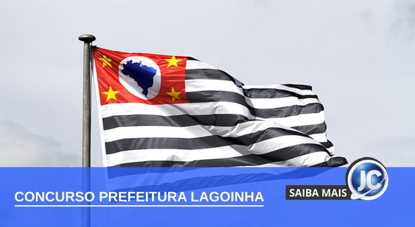 Concurso Prefeitura de Lagoinha: bandeira do Estado de São Paulo - Divulgação