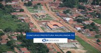 Concurso Prefeitura de Maurilândia do Tocantins - vista aérea do município - Divulgação