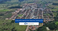Concurso Prefeitura Ministro Andreazza - vista aérea do município - Divulgação