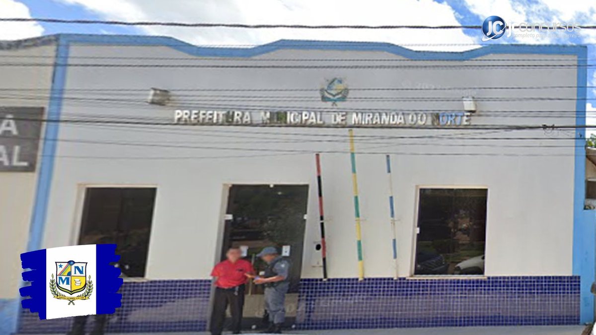 Processo seletivo de Miranda do Norte MA: sede da prefeitura