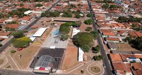 Concurso Prefeitura de Morrinhos: vista aérea do município - Divulgação
