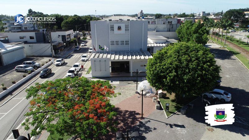 Processo seletivo de Morro da Fumaça: vista do prédio do Executivo