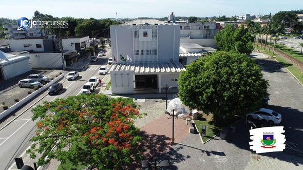 Processo seletivo de Morro da Fumaça: vista do prédio do Executivo - Crédito: Daiana Carvalho