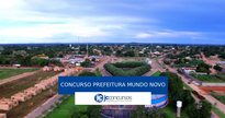 Concurso Prefeitura de Mundo Novo - vista panorâmica do município - Divulgação