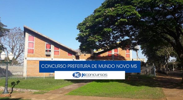 Concurso Prefeitura de Mundo Novo MS - prédio de um dos órgãos do governo municipal - Divulgação