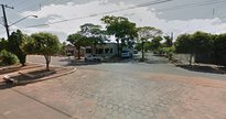 Concurso Prefeitura de Paranapoema - via na área central da cidade - Google Street View