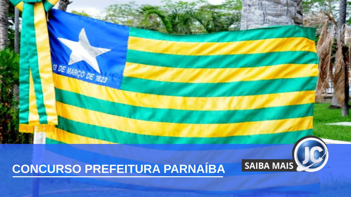 Concurso Prefeitura de Parnaíba - bandeira do Piauí