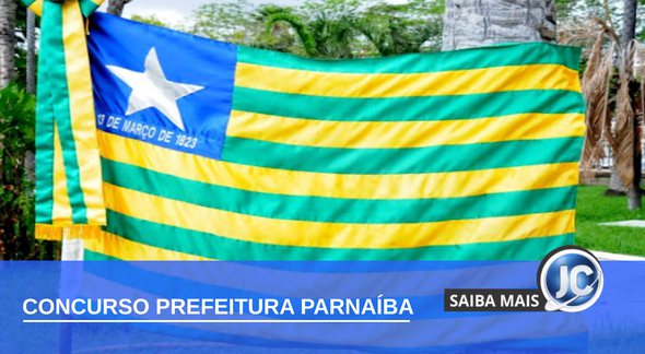 Concurso Prefeitura de Parnaíba - bandeira do Piauí - Divulgação