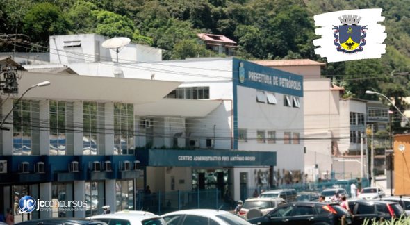 Concurso da Prefeitura de Petrópolis: fachada do Centro Administrativo - Divulgação