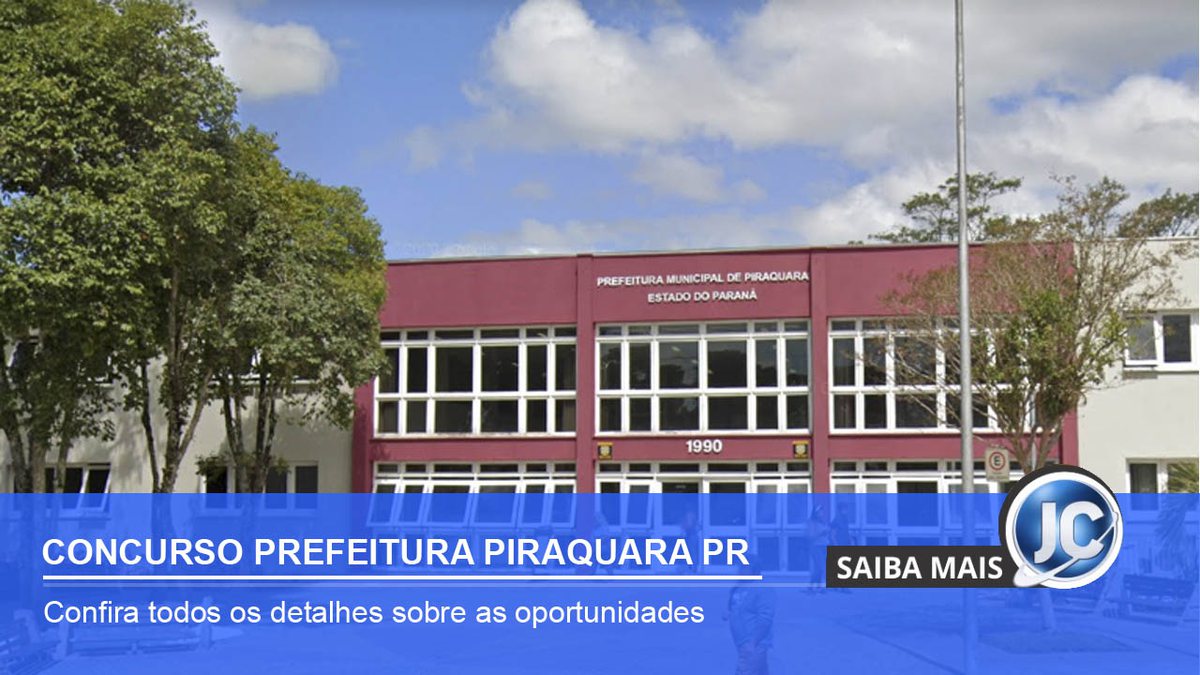 Concurso Prefeitura de Piraquara PR