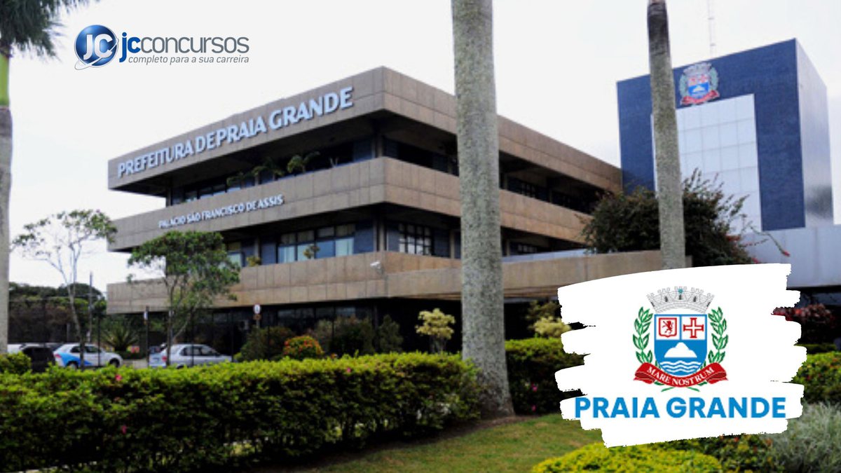 Processo seletivo da Prefeitura de Praia Grande SP: prédio sede do Executivo
