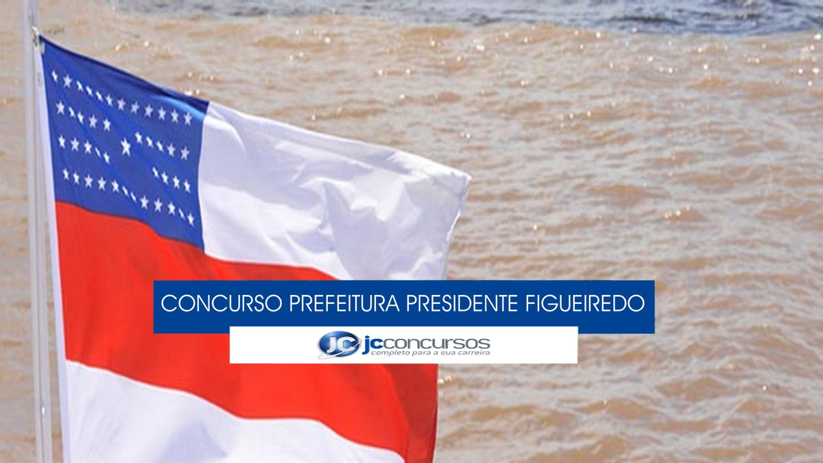 Concurso Prefeitura de Presidente Figueiredo - bandeira do Amazonas