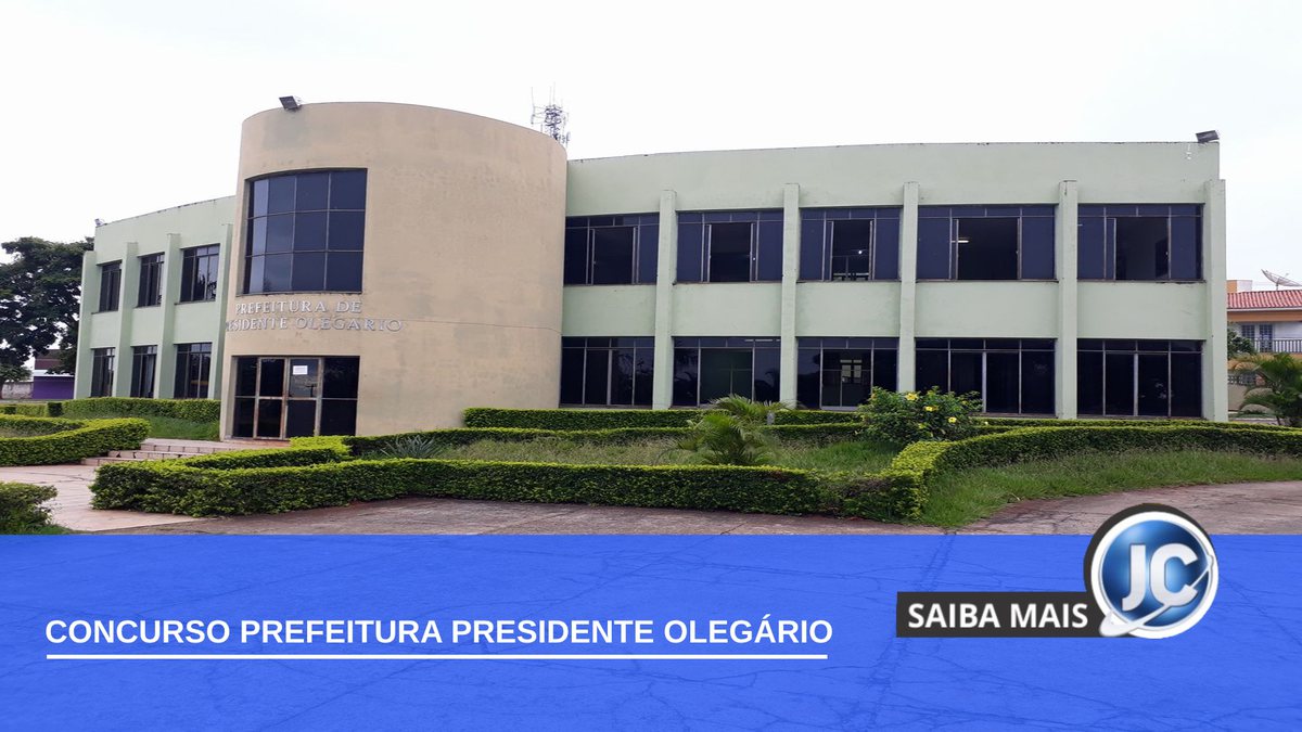 Concurso Prefeitura de Presidente Olegário - sede do Executivo