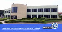Concurso Prefeitura de Presidente Olegário - sede do Executivo - Divulgação