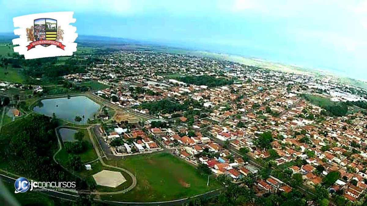 Concurso da Prefeitura de Quirinópolis: vista aérea do município