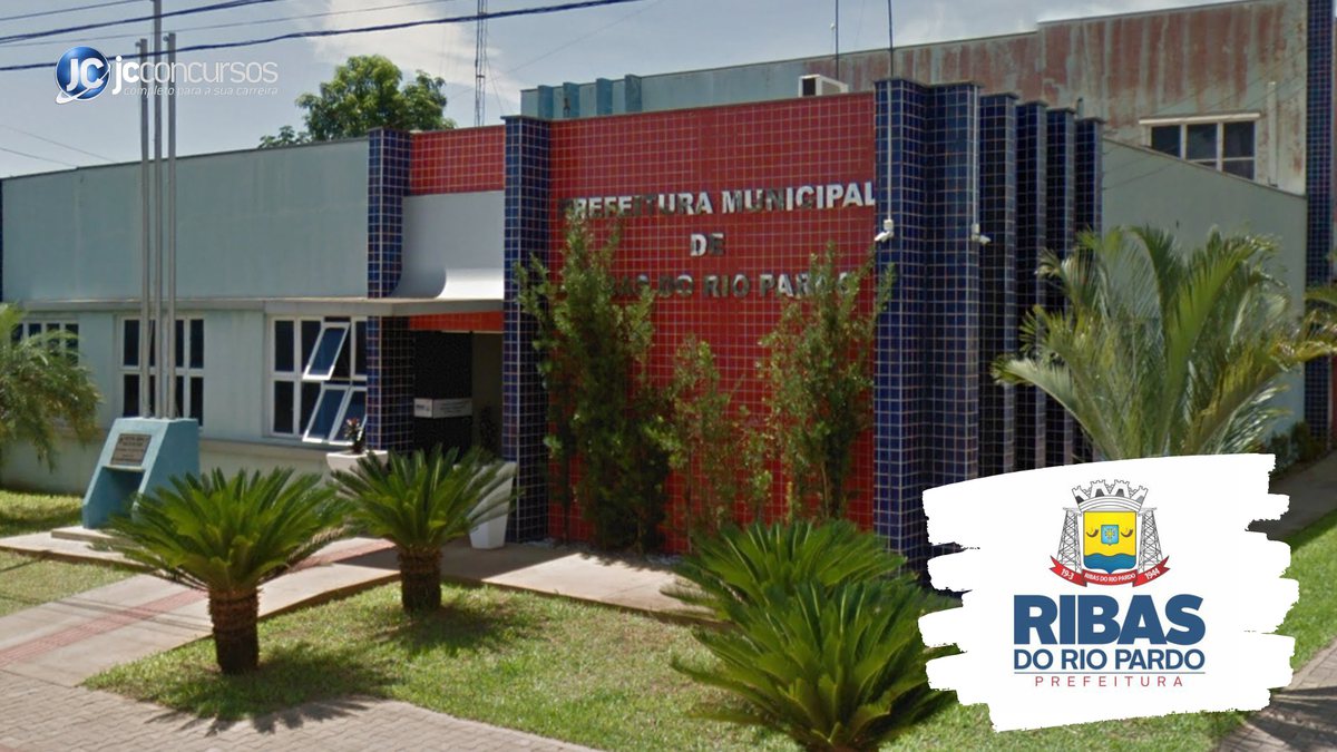 Processo seletivo de Ribas do Rio Pardo MS: sede da prefeitura