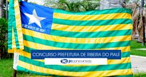 Concurso Prefeitura de Ribeira do Piauí - bandeira do Estado - Divulgação
