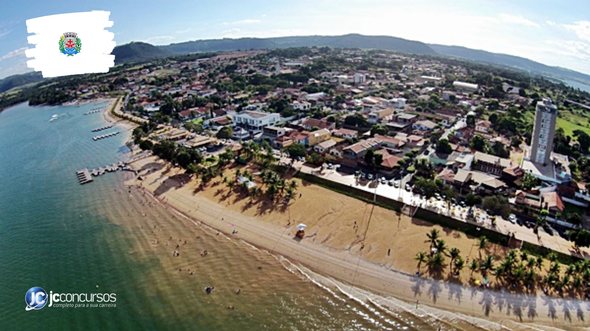 Concurso da Prefeitura de Rifaina: vista aérea do município - Foto: Divulgação