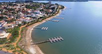 Concurso da Prefeitura de Rifaina: vista aérea do município - Divulgação