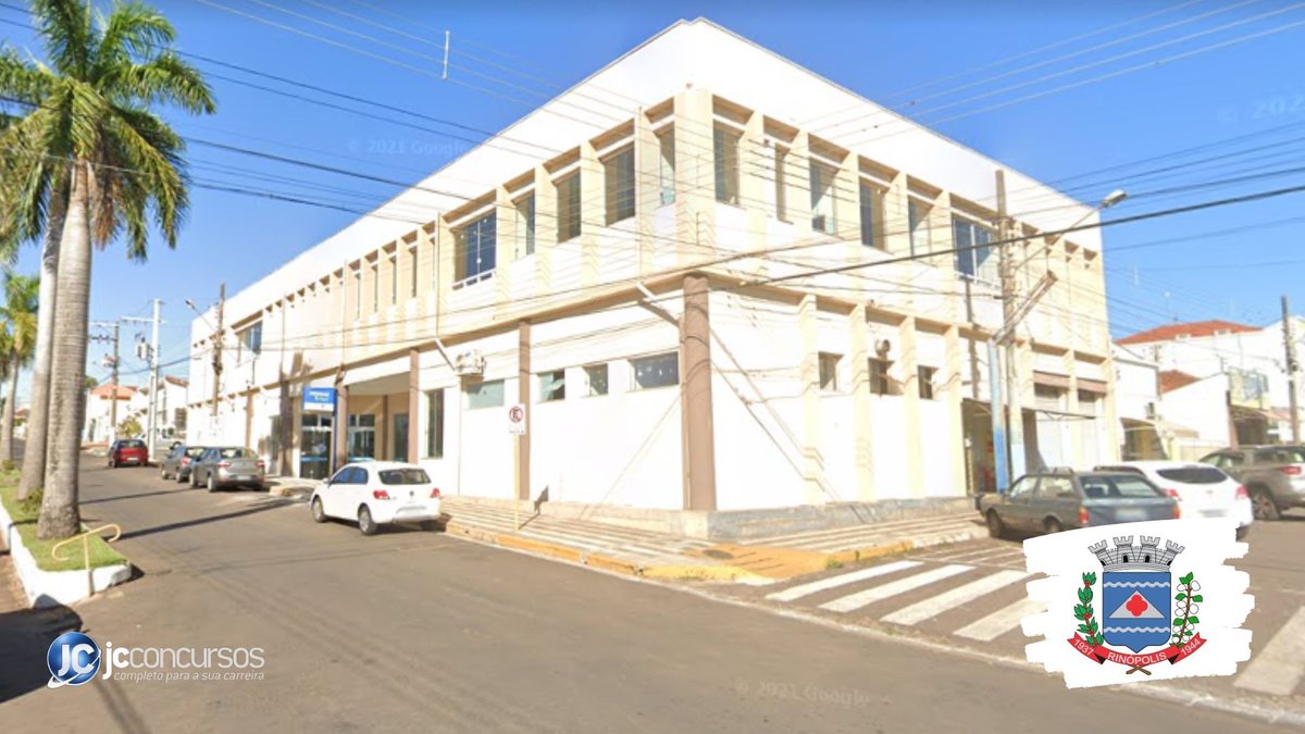 Concurso da Prefeitura de Rinópolis: fachada do prédio do Executivo