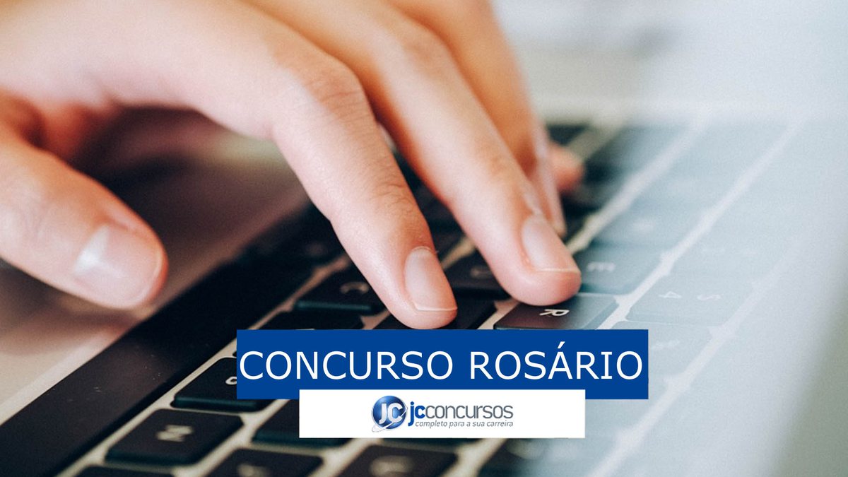Concurso da Prefeitura de Rosário MA: inscrições pela internet