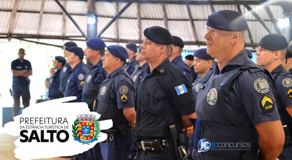Concurso Prefeitura de Salto: agentes da guarda municipal - Divulgação/PM Salto