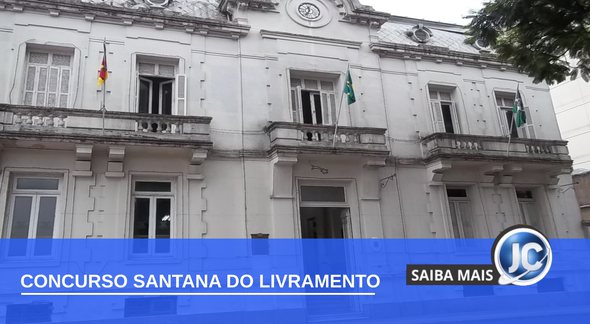Concurso Prefeitura de Santana do Livramento - sede do Executivo - Divulgação