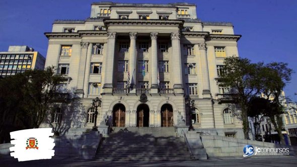 Concurso da Prefeitura de Santos: sede do Executivo - Foto: Francisco Arrais/PMS